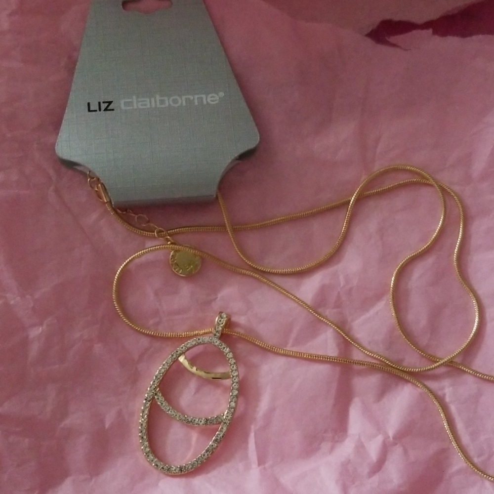 Liz Claiborne Womens Pendant Necklace